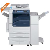 Xerox EC7856-Demo Multi-functional Color Printer comes standard w/ 130 Sheet DADF, 5 Paper Cassettes & Office Finisher 