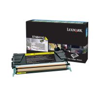 Lexmark X748H1YG Yellow Toner Cartridge (10k Pages)